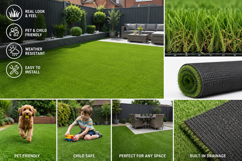 Artificial grass 6m - grass, r