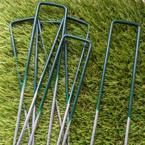 Artificial grass pins fixing - grass, u